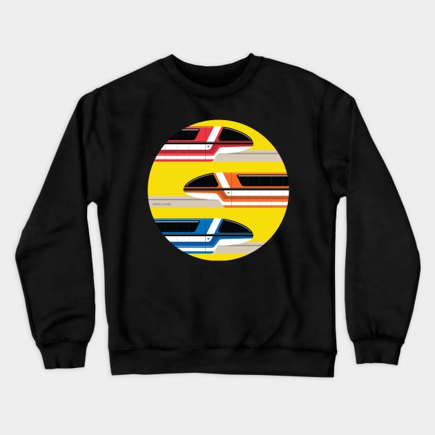 Monorail DL Crewneck Sweatshirt by keystonemagic